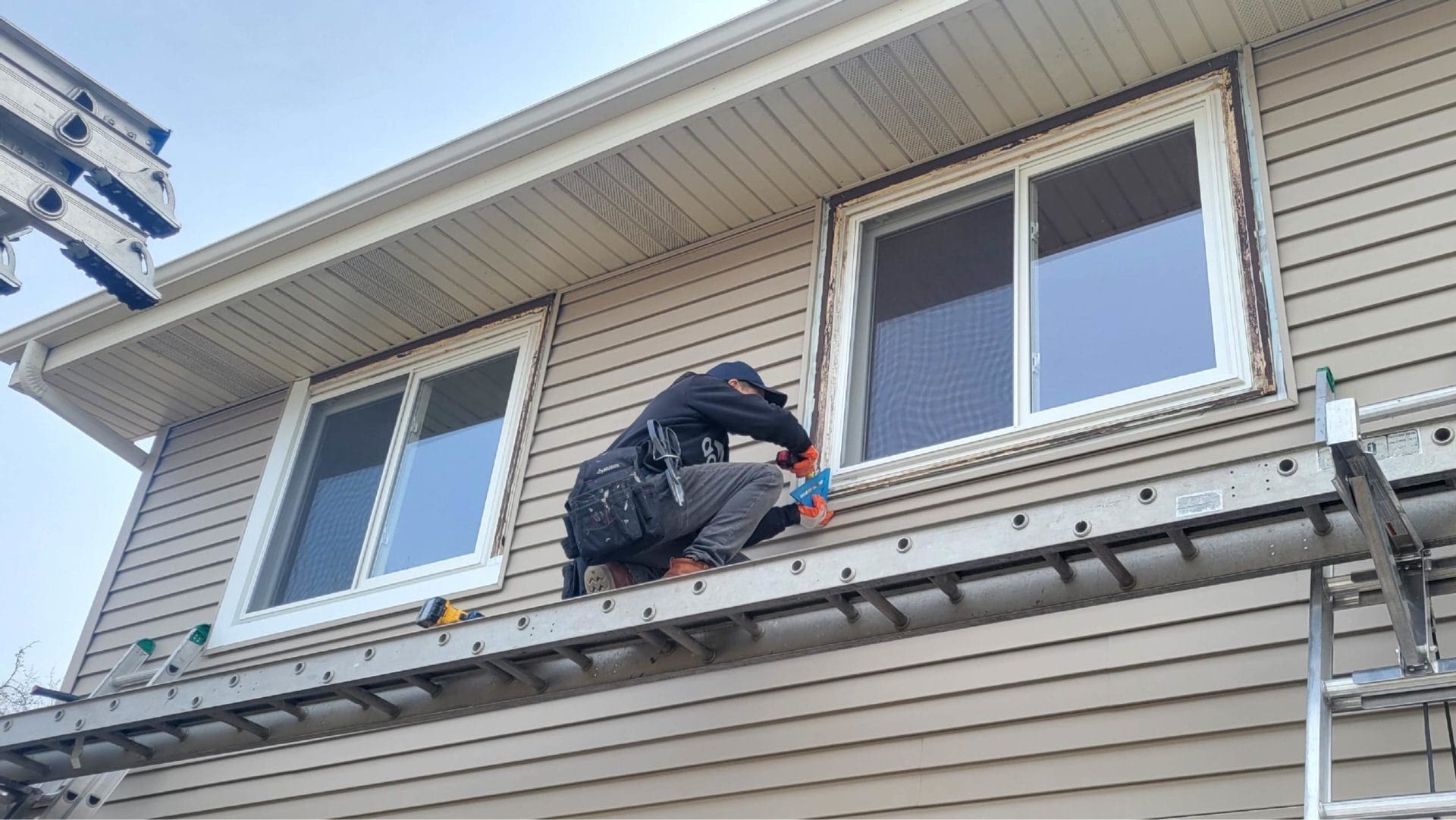 window capping installation