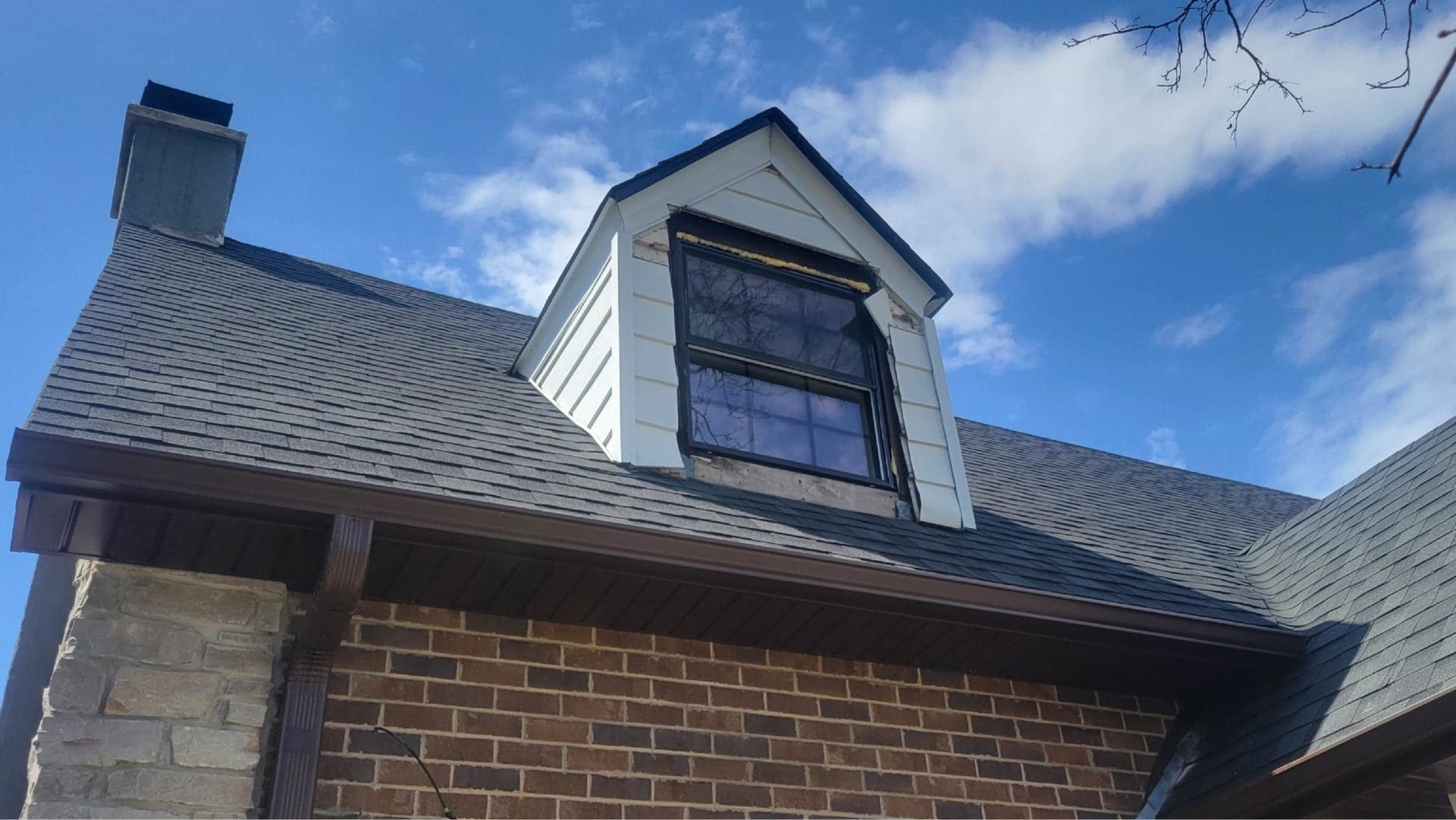 Before - Dormer Repair