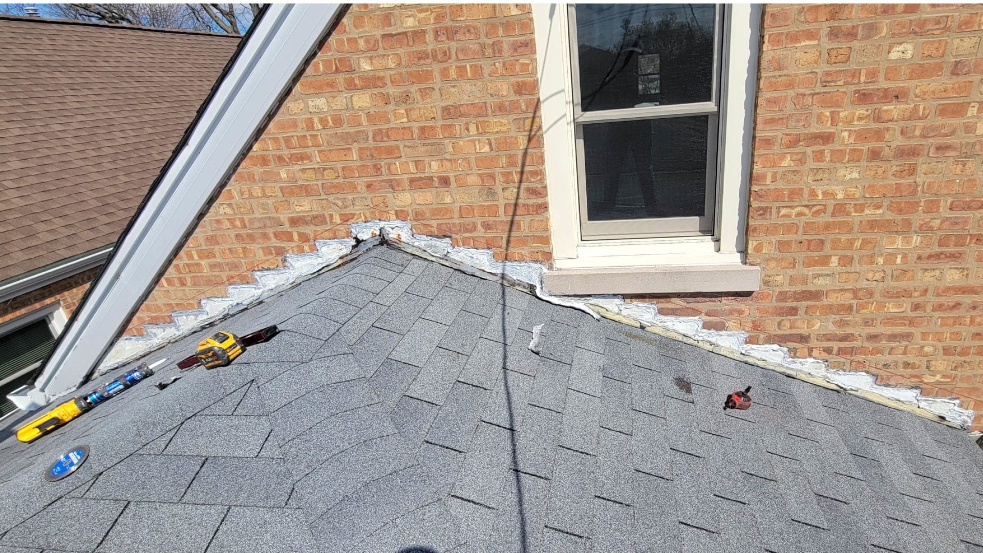 Before - Roof Flashing