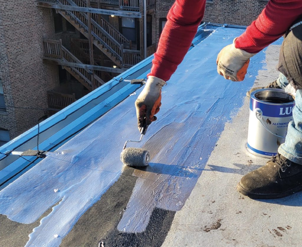 Commercial Roof Coating - Flat Roof Coating Chicago