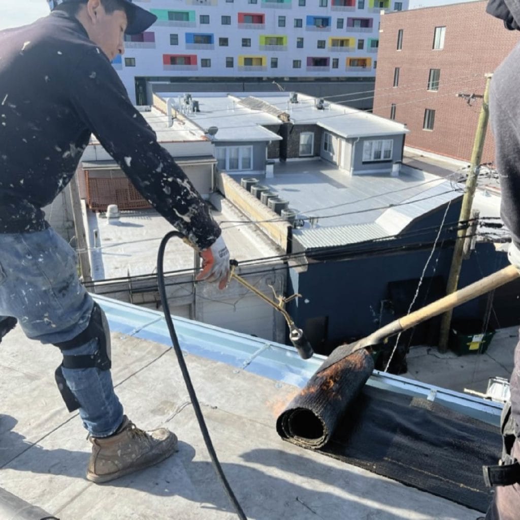 commercial gutter service
roofing service