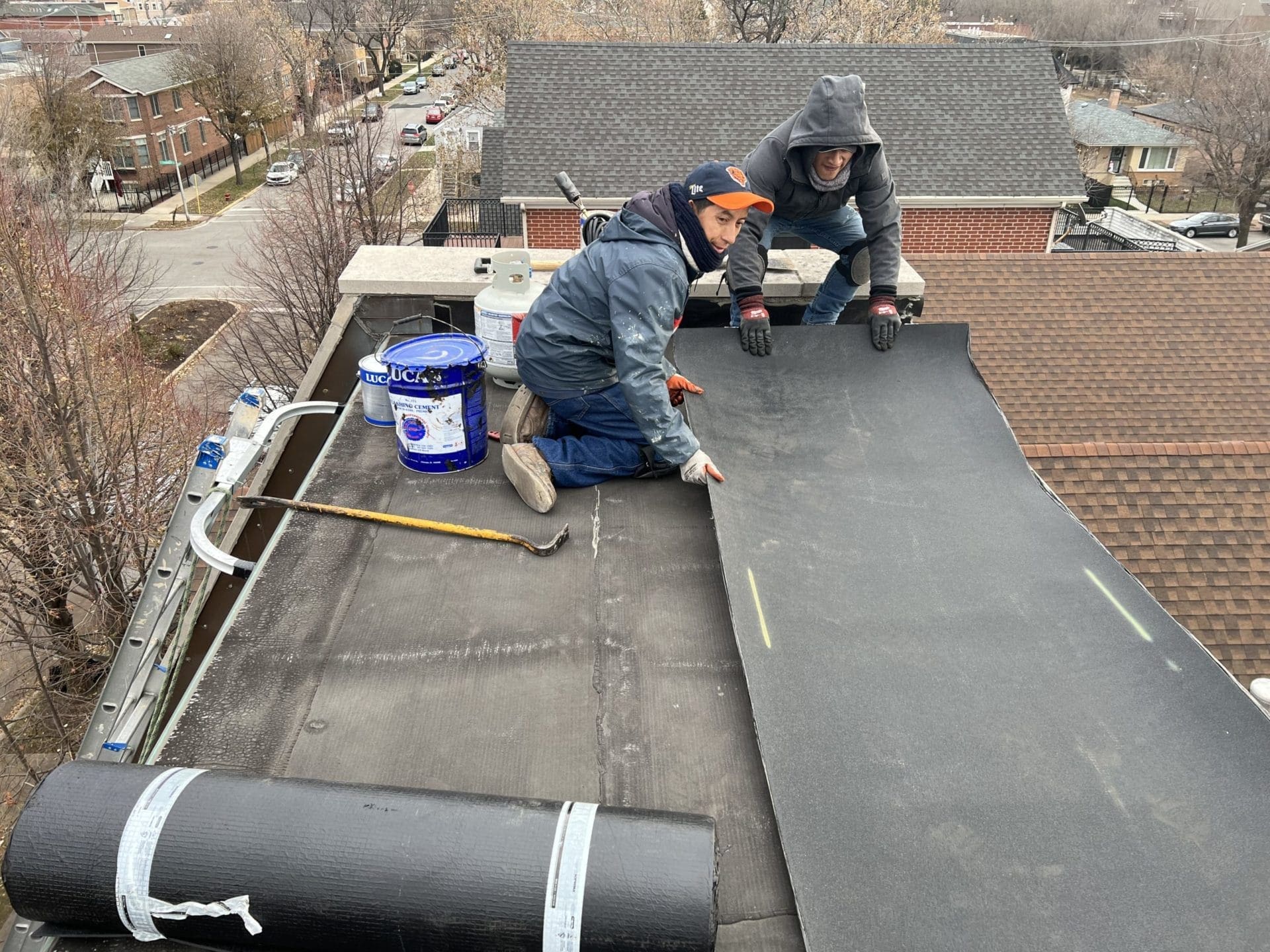 Flat roof repair in Chicago Illinois - Flat roof chicago Il