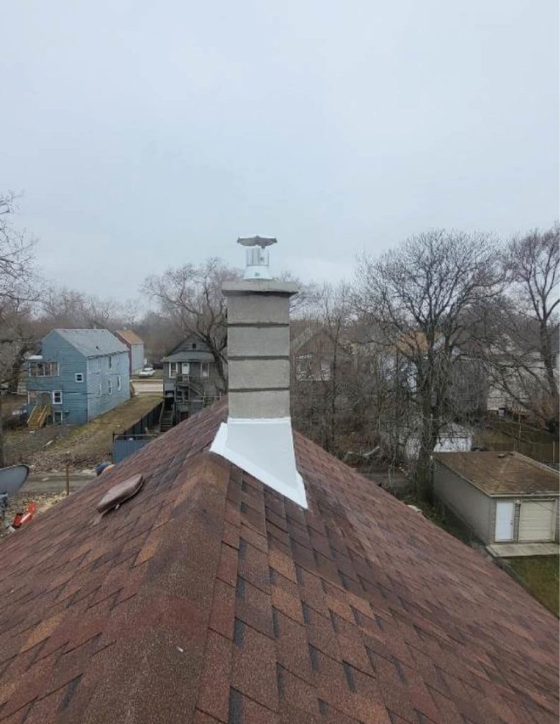 chimney flashing and liner