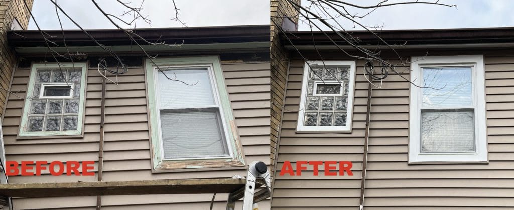 window capping before and after services chicago