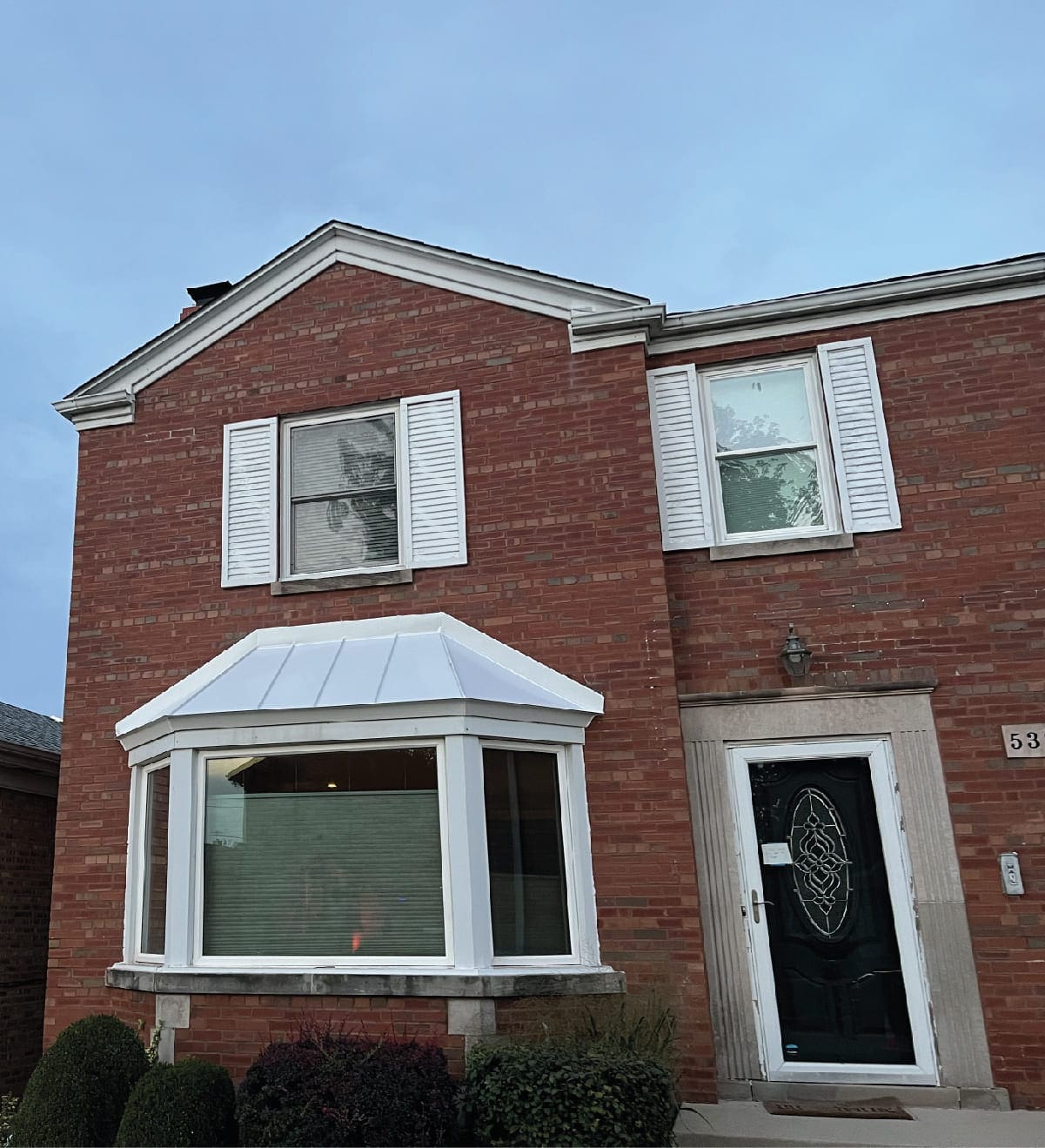 bow window repair and capping