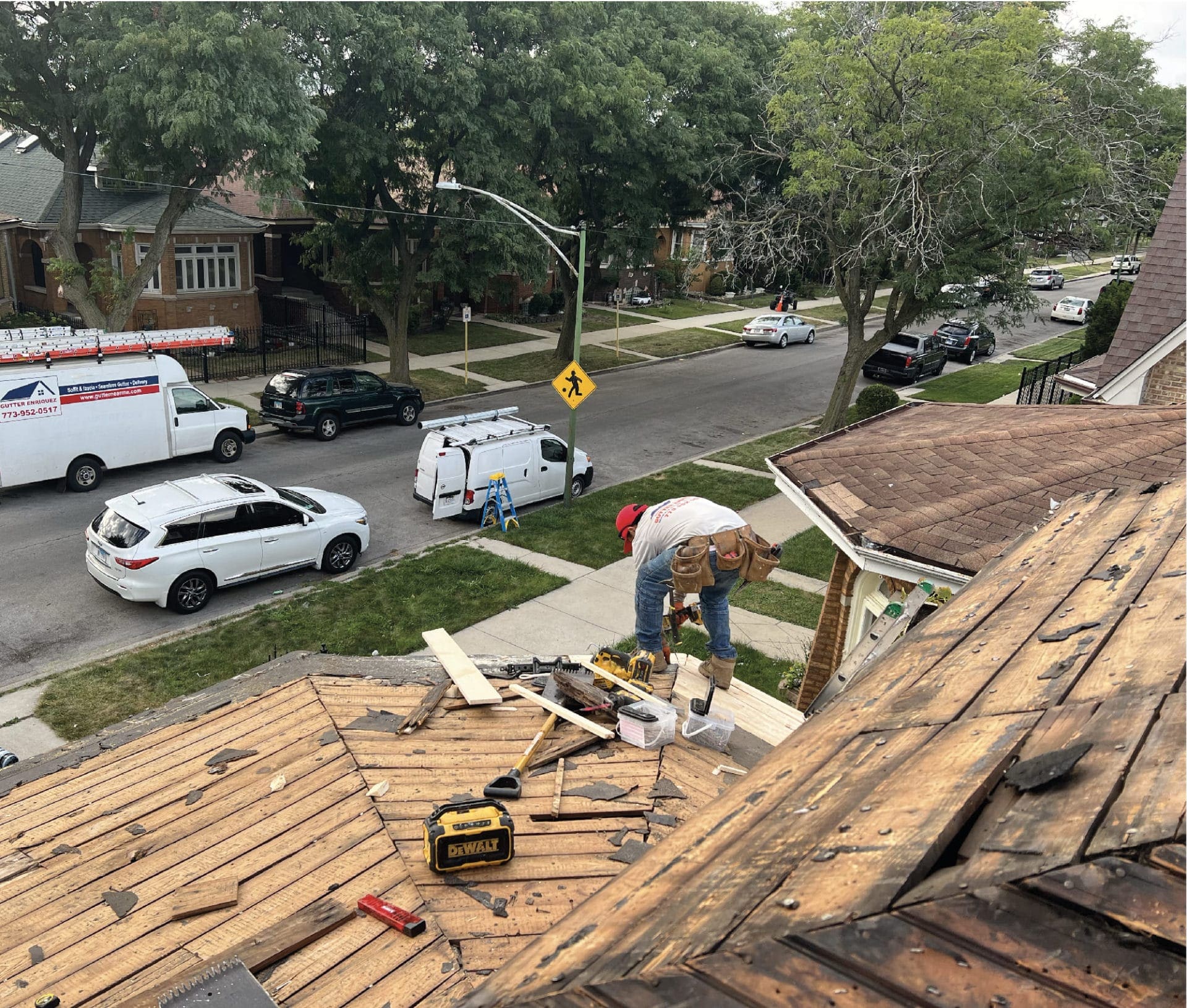 Gutter Roofing Soffit Fascia Repair Near Berwyn Illinois 9902